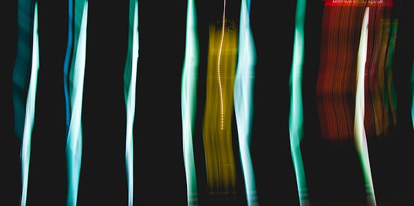 abstract, dark, streak, light, neon, metro thumbnail