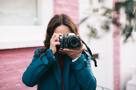 person, woman, camera, girl thumbnail