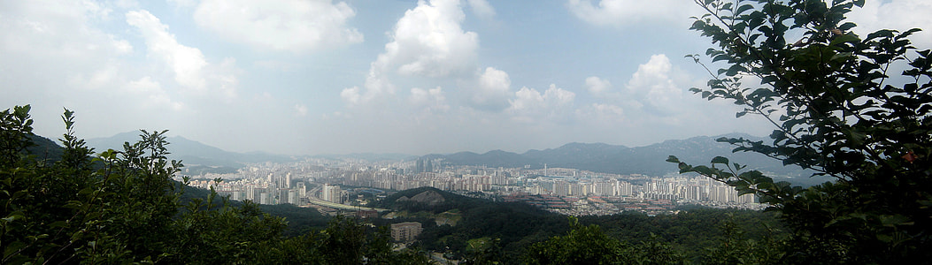 Anyang city panorama in South Korea thumbnail