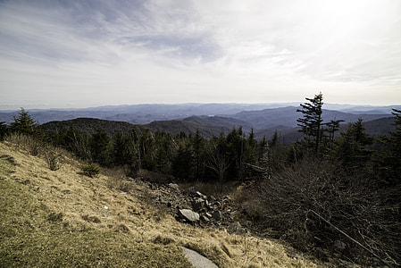 Great Mountain Scenery in Great Smoky Mountains National Park, Tennessee thumbnail