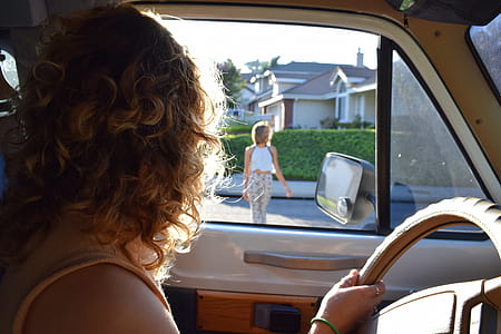 Person Driving Vehicle Looking Sideways thumbnail