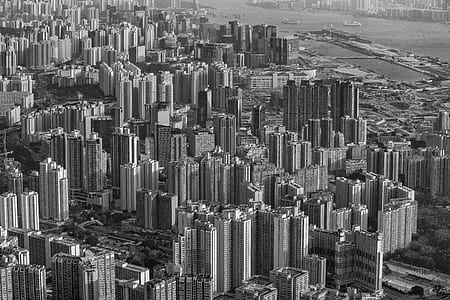 aerial photography of buildings thumbnail