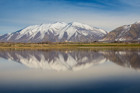 white snow on mountain thumbnail