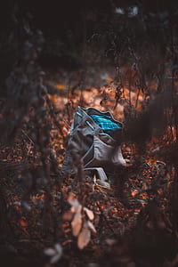 beige bucket bag in the middle oh grass thumbnail
