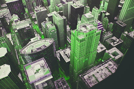 aerial photo of city thumbnail