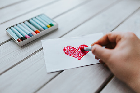 Little drawing of a heart thumbnail
