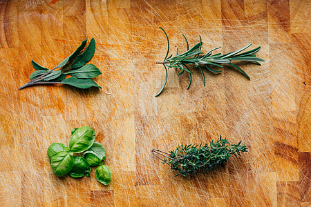 Fresh green herbs thumbnail