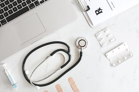 Doctor's Office Flatlay Photo thumbnail