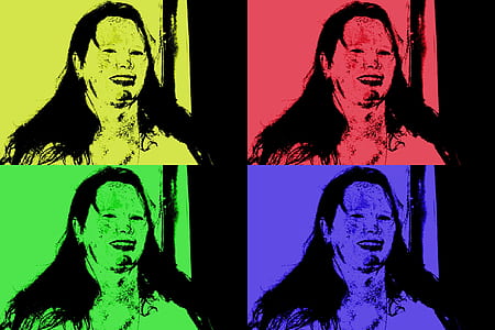 woman's portrait collage thumbnail