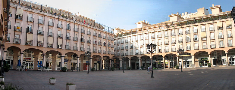 Plaza Mayor building in Elda, Spain thumbnail