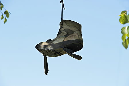 shoes hanging thumbnail
