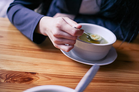 Woman Eating a Soup thumbnail