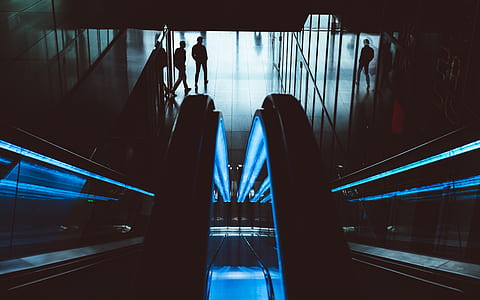lighted escalator thumbnail