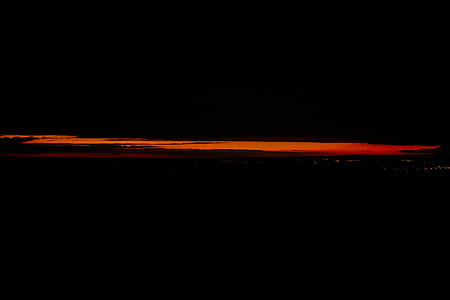 sunset, sunrise, night, dark thumbnail