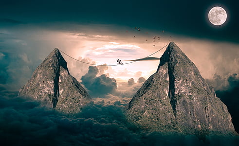 brown rock mountain wallpaper thumbnail