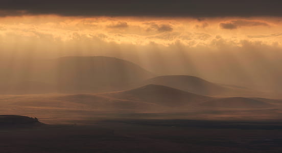 wallpaper, landscape, golden hour, sunlight thumbnail