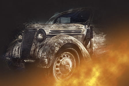 gray car illustration thumbnail
