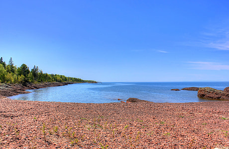 Lake Superior Bay in the Upper Peninsula, Michigan thumbnail