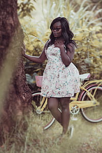 Woman Wearing Flora Dress thumbnail