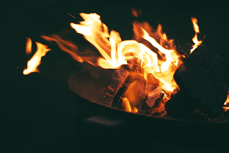 Closed Up Photo of Flames thumbnail