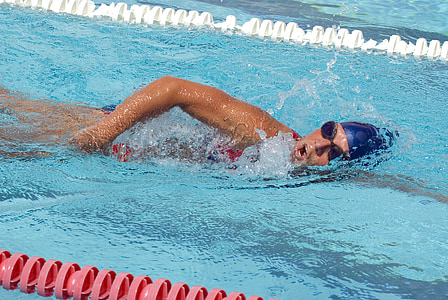 person swimming in pool thumbnail