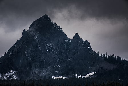 mountain during nighttime thumbnail
