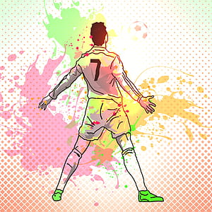 Football Player - Soccer Player - Striker thumbnail