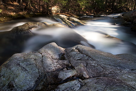 landscape, nature, water, rocks thumbnail