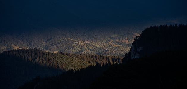 green covered mountains during daytime thumbnail