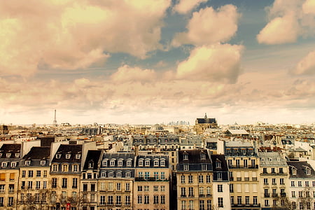 concrete city houses at daytime thumbnail