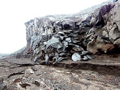 rock formation at daytime thumbnail