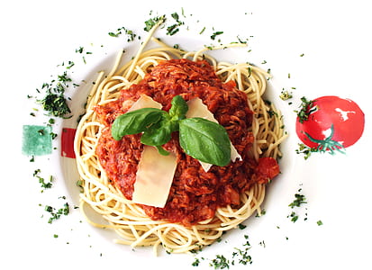 plate of spaghetti thumbnail