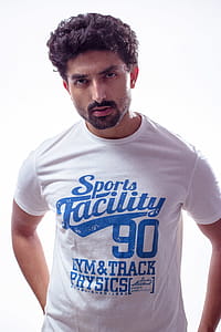 Photo of Man Wearing White T-Shirt thumbnail