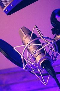 photo of gray condenser microphone thumbnail