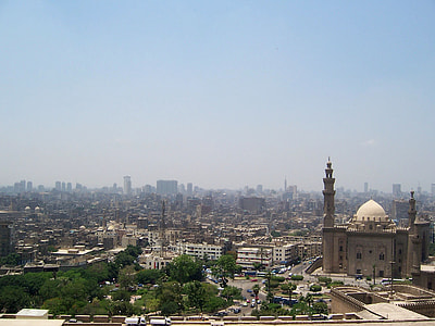 Cityscape and buildings in Cairo, Egypt thumbnail