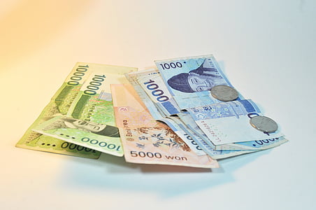 assorted Won banknotes thumbnail