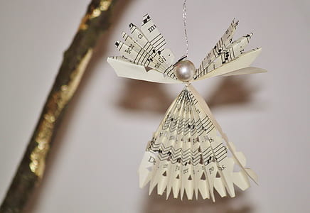 close-up photo of paper hanging decor thumbnail