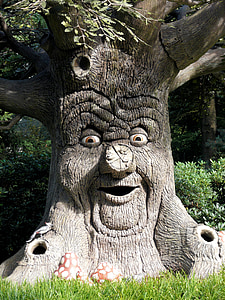 brown tree with face artwork thumbnail