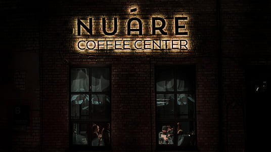 Nuare coffee center signage on top of store thumbnail