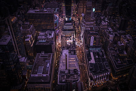 landscape photo of city during nighttime thumbnail
