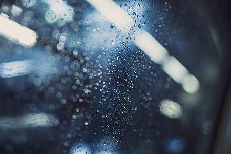 closeup photo of water dew in glass thumbnail