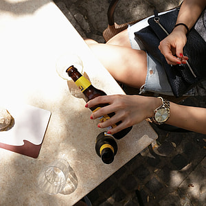 Chilling in a shadow with beers thumbnail