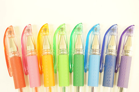 assorted-color ballpoint pen lot thumbnail