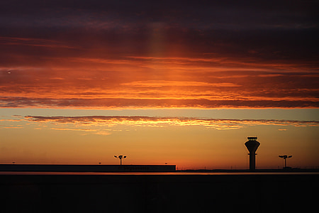 landscape photography of cirrus clouds during golden hour thumbnail