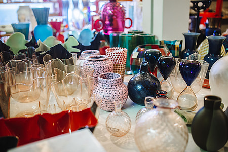 Venini glass factory and museum on the islands of Murano, Italy thumbnail