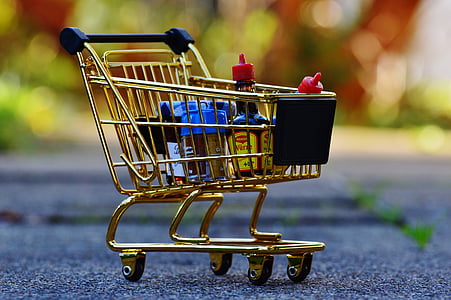 brass shopping cart thumbnail