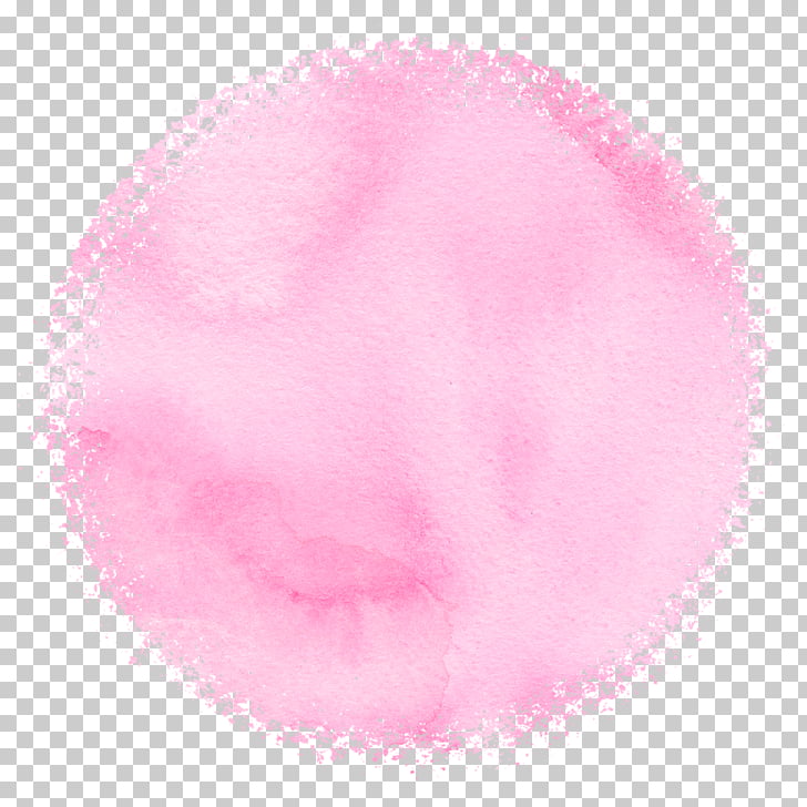 Pink Cartoon Color, Small fresh pink texture textured watercolor ink color, pink paint PNG clipart