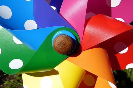 assorted-color windmill thumbnail