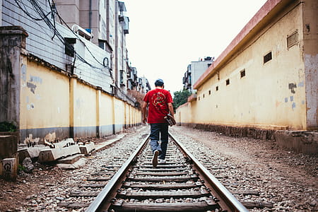 Walking The Tracks Photo thumbnail
