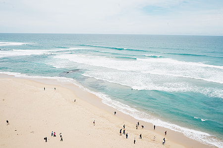 people on seashore during daytime thumbnail